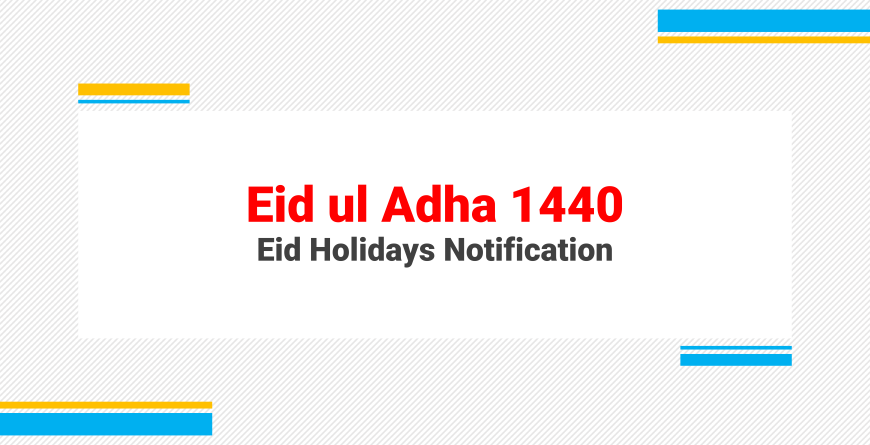 Eid ul Adha 1440