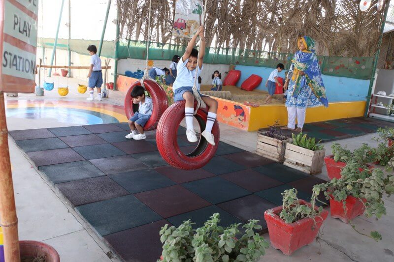 Nature Area at Generation's School