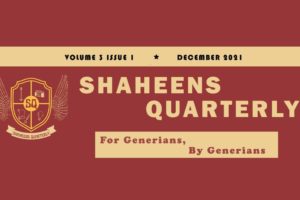 Shaheen Quarterly