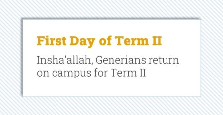 First Day of Term II