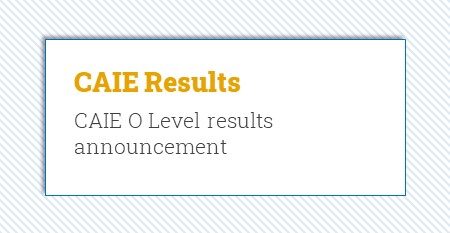 O Level Results Announcement