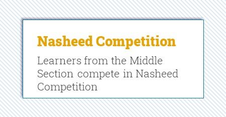 Nasheed Competition