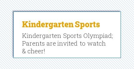 Kindergarten Sports