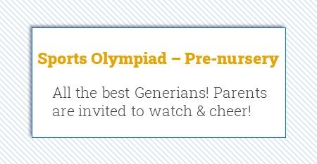 Pre-nursery Sports Olympiad