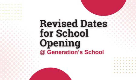 Revised School Opening Dates