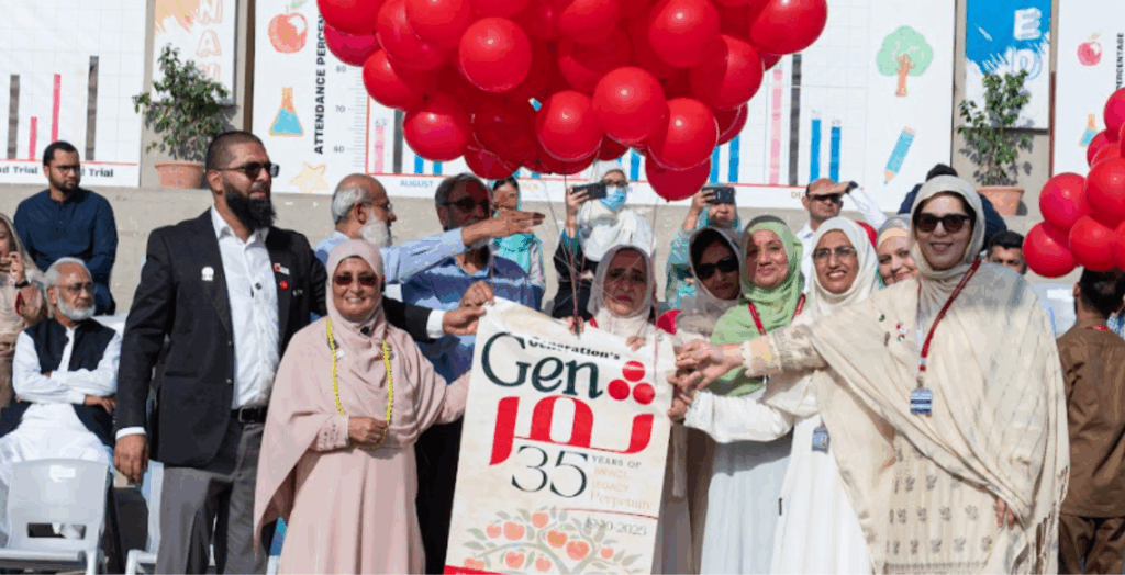Dr Ghazala and the leadership of Generation's on GenSamar Generation's Day
