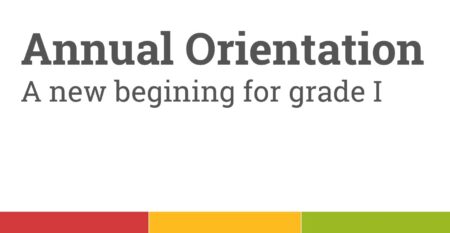 A New Beginning Grade I Orientation Featured Image