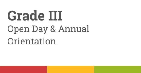 A New Chapter Grade III Open Day & Orientation Featured Image