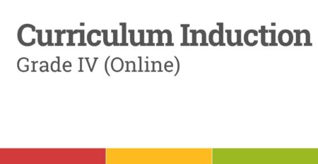 Stepping Into Grade IV Curriculum Induction-Featured-Image